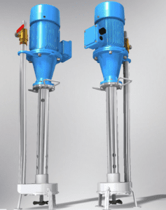 Vertical stainless steel magnetic drive centrifugal pump