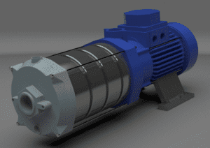 Multistage engineering magnetic drive pump