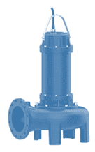 Showing a double-suction submersible grinder pump