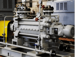 Stainless steel horizontal multistage boiler feed pump