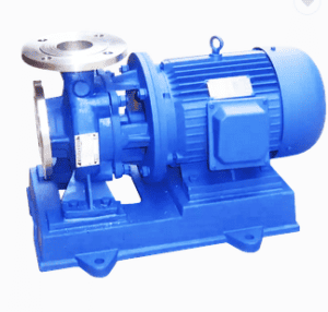 Showing the configuration of a horizontal water pressure booster pump