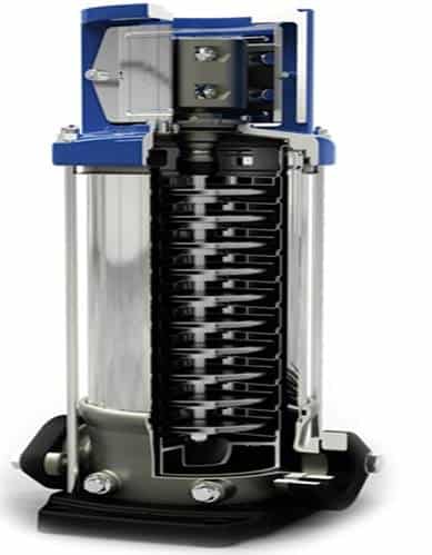 Electric vertical multistage pump