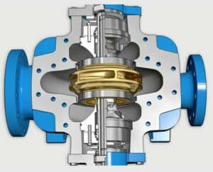 Showing the design and assembly of a double suction impeller